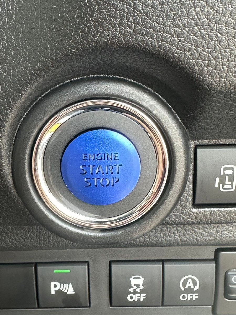 デザイン性UP♪ エンジン スターター スイッチ カバー 青 ワゴンR MH23S FA FX FX-S FXリミテッド FTリミテッド リミテッド拍卖
