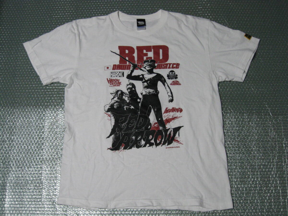 ハードコアチョコレート レッドマン 円谷プロ Tシャツ Lサイズ ■ウルトラファイト ウルトラマン 特撮拍卖