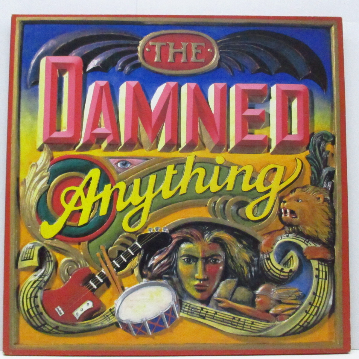 DAMNED, THE(ザ・ダムド)-Anything (UK オリジナル LP+インナー/見開ポップアップジャケ)ザ・拍卖