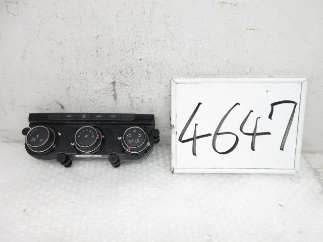 2014年 VW ゴルフヴァリアント DBA-AUCJZ A/Cエアコンスイッチパネル 5G0907426M 195313 4647拍卖
