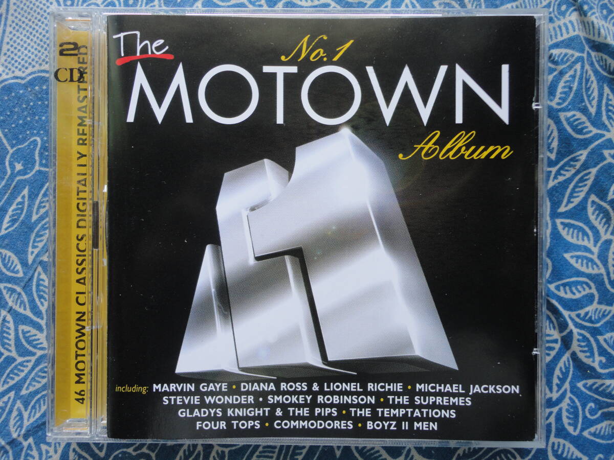 ◇The No.1 MOTOWN Album ■2枚組♪全46曲 ※盤面きれいです。☆64年〜94年モータウンのヒット曲を集めたコンピアルバム拍卖