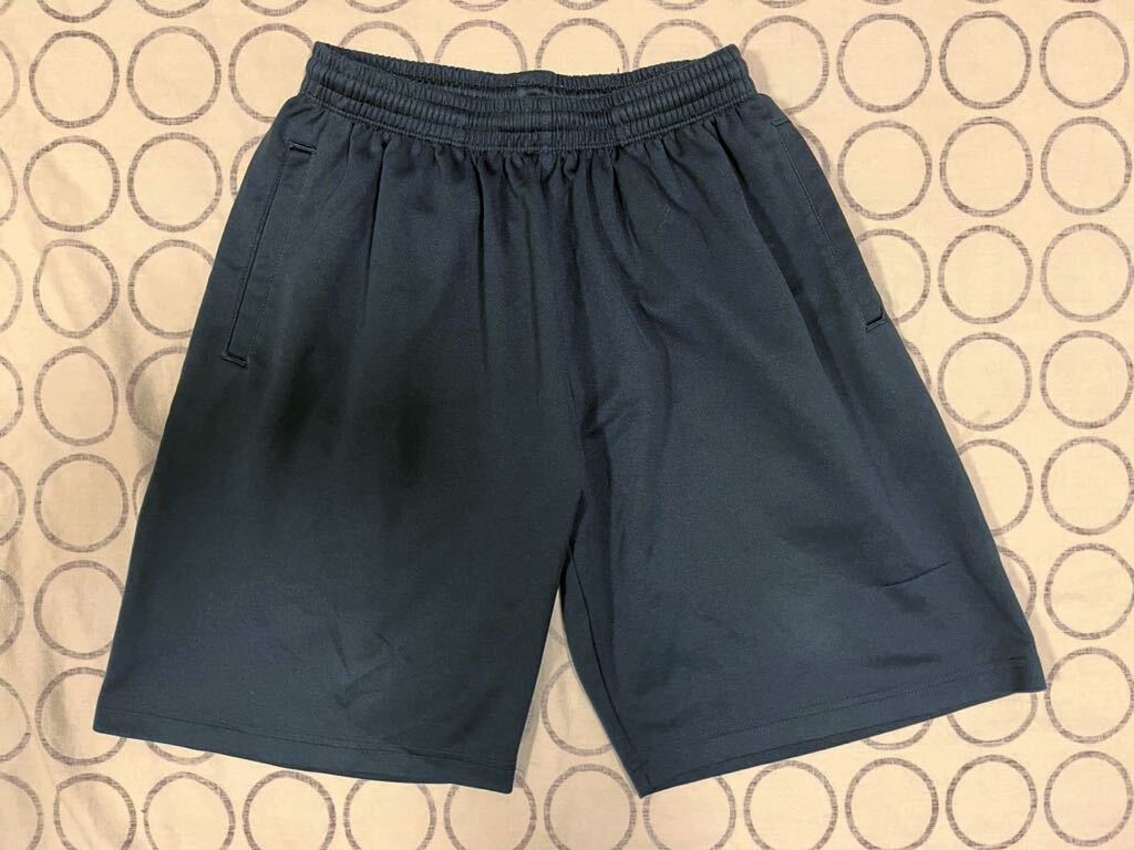 glimmer シンプルデザイン吸湿速乾薄手メッシュハーフパンツS ブラック ひきつれあり拍卖