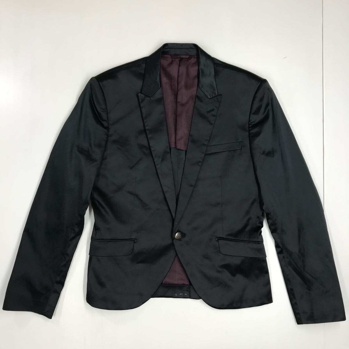 TETE/de HOMME テットオム テーラードジャケット ブレザー ブラック メンズ サイズ7 Sサイズ相当 49-78a拍卖