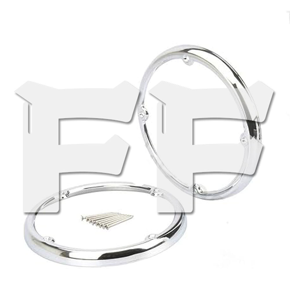 ハーレー ツーリング エレクトラ トライグライド ロードグライド 14-24 スピーカー グリル トリム カバー クローム パーツ アクセサリー拍卖