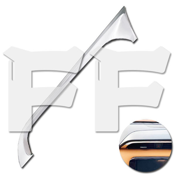 送料無料● 日産 キックス KICKS P15 2020年6月~ エアコンダクトリング エアコンモール メッキ インテリア ステンレス ガーニッシュ 鏡面拍卖