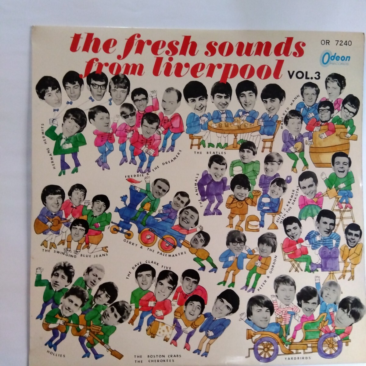 リヴァプールの若者達第3集/リヴァプールグループの超隠れた名曲。ヤードバーズ、ホリーズ、チェロキーズ、他14グループ曲希少盤送料無料拍卖