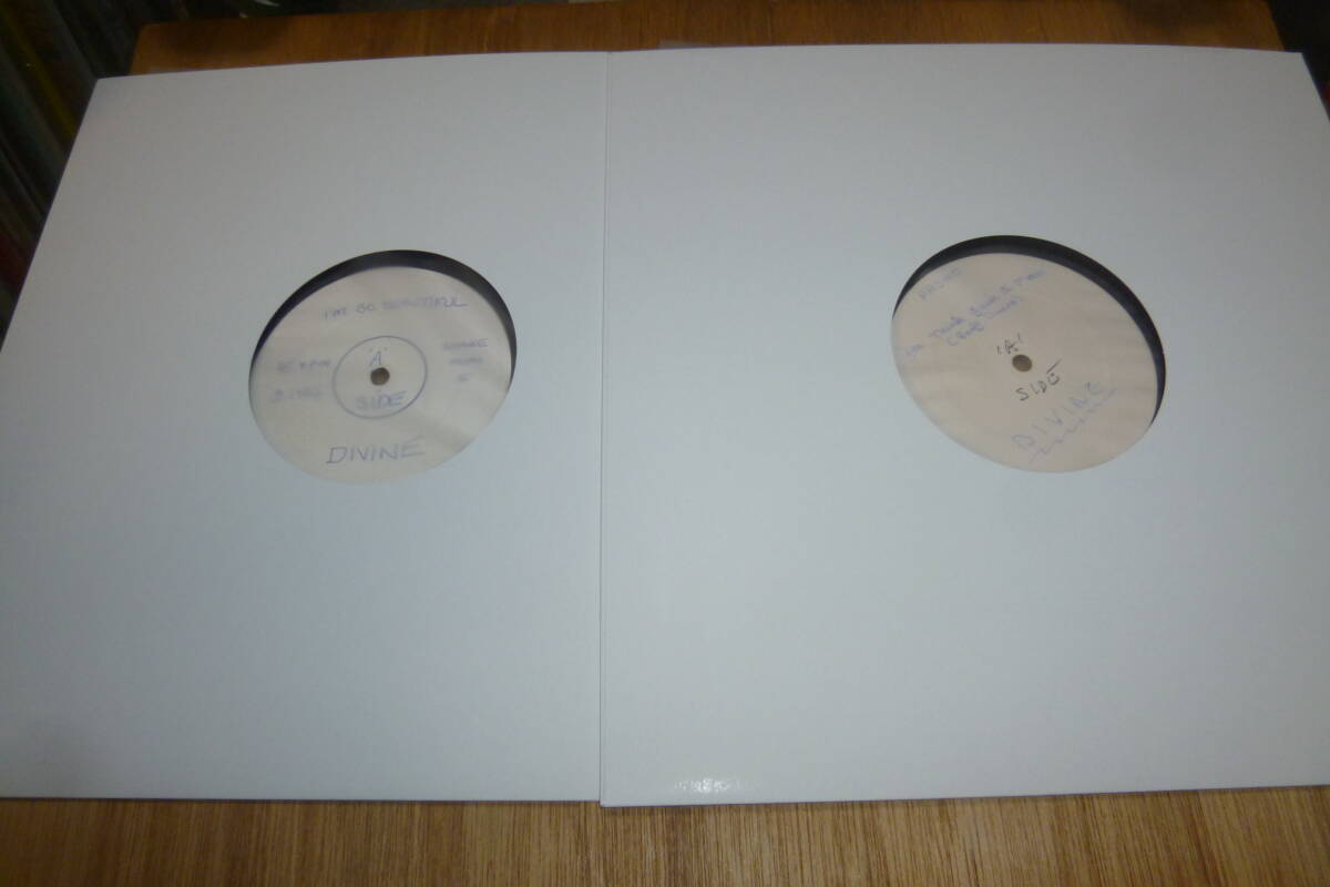 White Label ) SIDED )) 12” 2枚 DIVINE // YOU THINK YOU'RE A MAN //I'M SO BEAUTIFUL拍卖