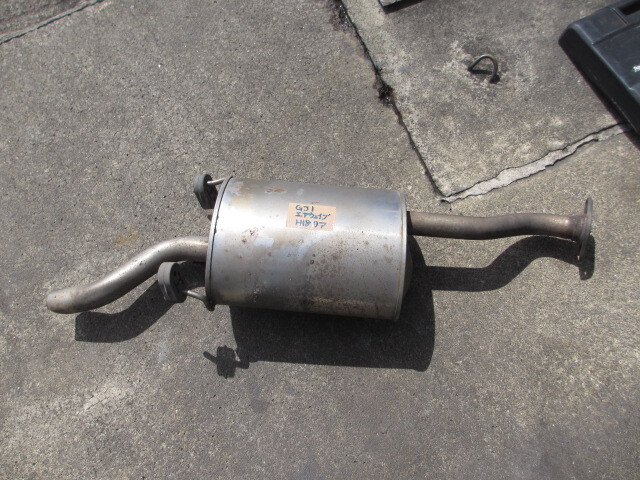 エアウェイブ H18 リアマフラー GJ1 L15A拍卖