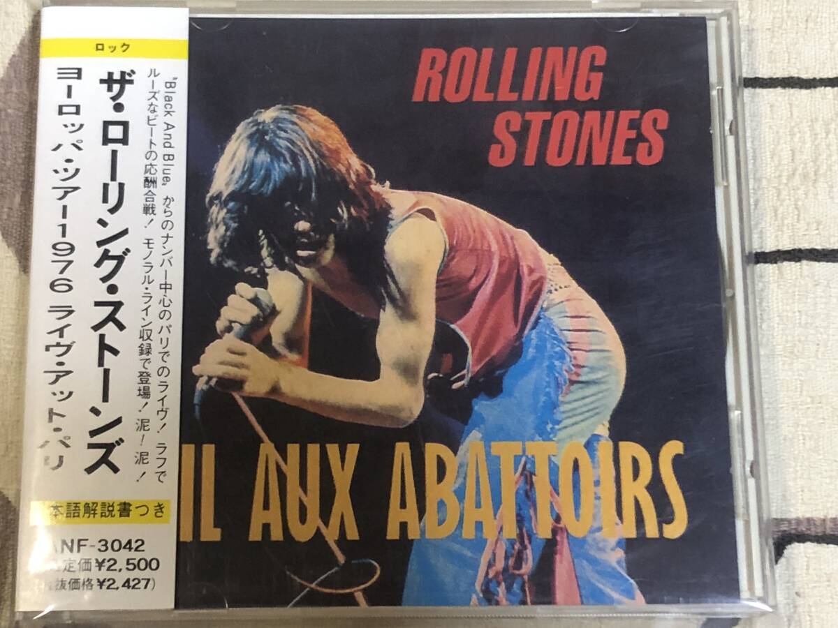 ★中古CD The ROLLING STONES/ローリングストーンズ「EXIL AUX ABATTOIRS」 Live at Pavillon Paris France June 4th 1976拍卖