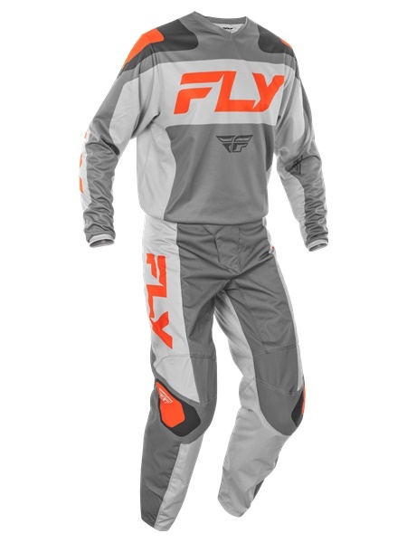 XL/34 インチ MXウェア 上下セット FLY F-16 グレー/オレンジ ジャージ&パンツ モトクロス 正規輸入品 WESTWOODMX 25拍卖