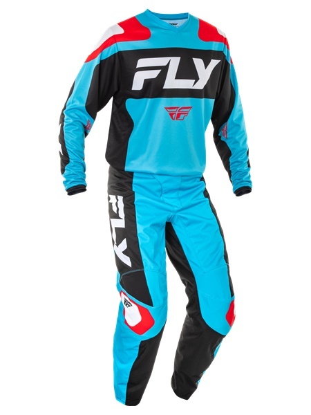 M/32 インチ MXウェア 上下セット FLY F-16 シアン/ブラック/ホワイト ジャージ&パンツ モトクロス 正規輸入品 WESTWOODMX 25拍卖