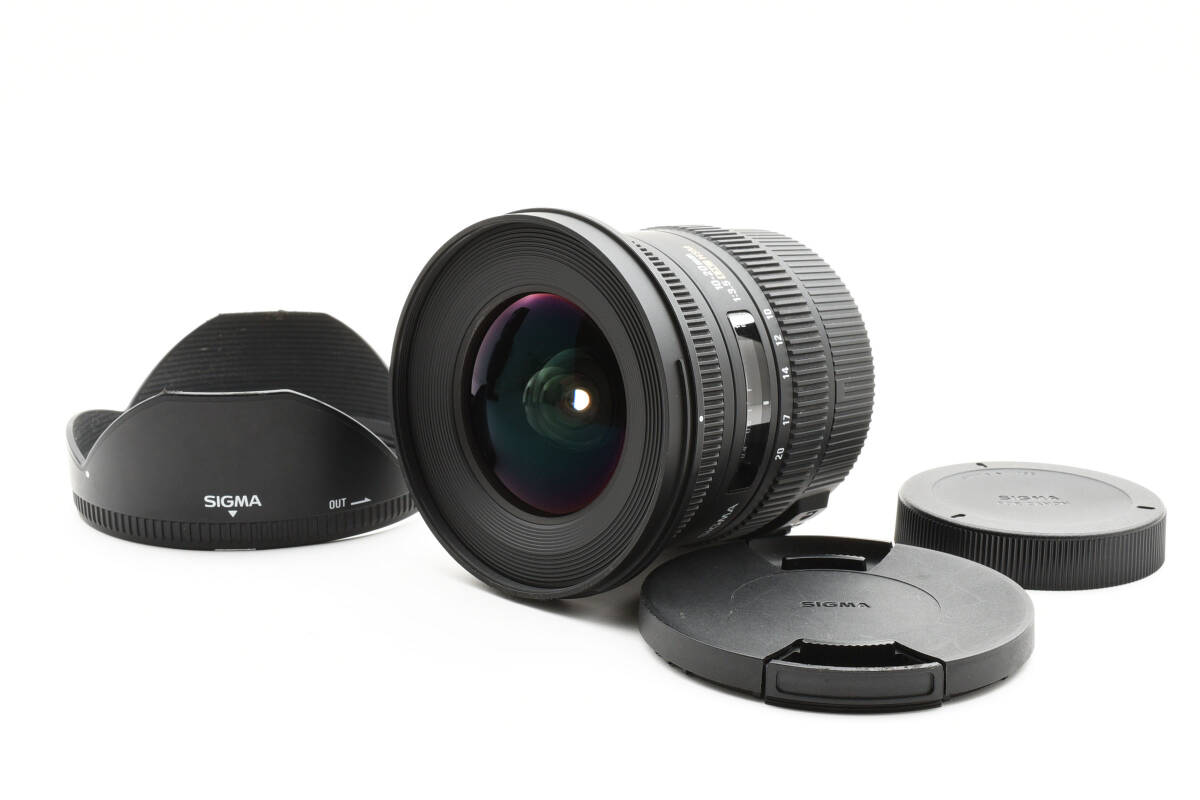 【完動美品】シグマ SIGMA 10-20mm f3.5 Canon EX DC HSM拍卖
