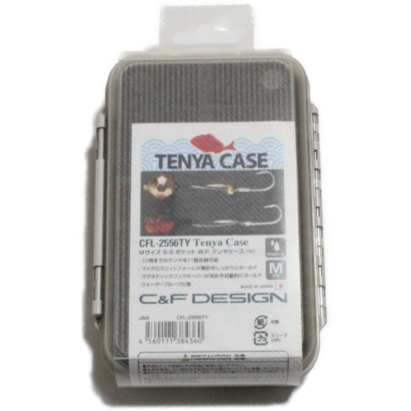 廃番 希少 シーアンドエフ デザイン M サイズ テンヤケース CFL-2556TY C&F DESIGN TENYA CASE WP FLY 防水 ボックス 鯛 釣 フック 針 新品拍卖