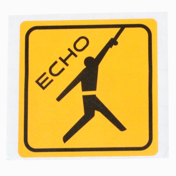 エコー キャスティング ロゴ ステッカー ECHO LOGO STICKER フライ フィッシング FLY ロッド リール トラウト 釣 魚 コレクション シール拍卖