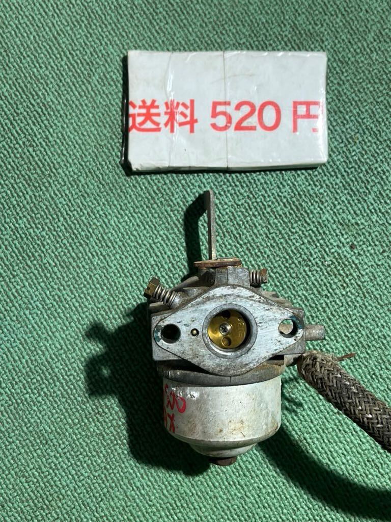 送料520円 ガソリンエンジン発電機 部品 パーツ カワサキ KG500AX 純正キャブレター 動作未確認 要洗浄 部品取り ジャンク拍卖