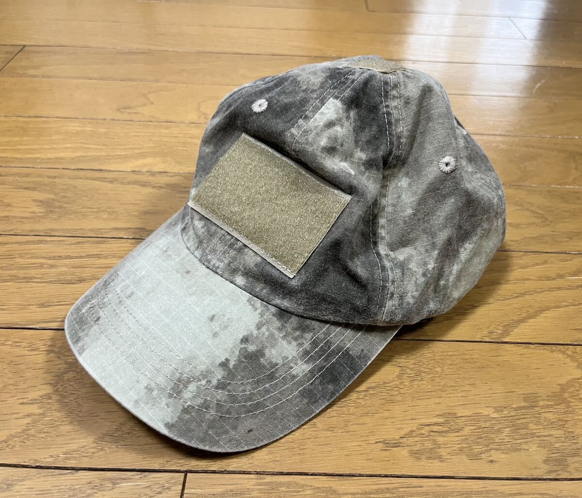 中古 TACTICAL PERFORMANCE Aタックス 実物生地 ベースボールキャップ 帽子 迷彩 ミリタリー 装備 サバゲー拍卖