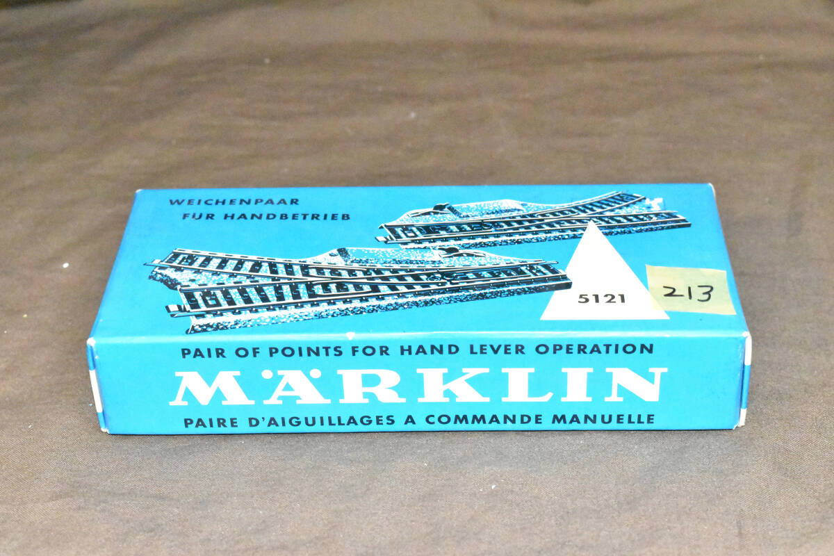 ☆★新品に近い Mrklin製品 手動ポイント 5121 必要な方如何でしょうか? 213拍卖