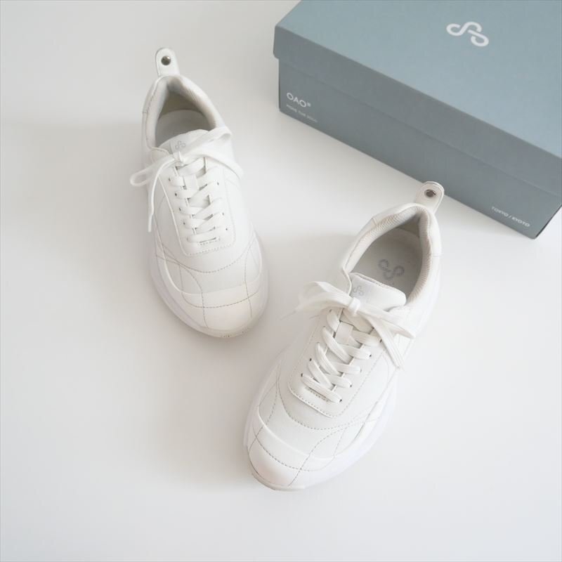 継続販売品 / OAO オーエーオー / SUNLIGHT (White) スニーカー 25 / 2408-0566拍卖