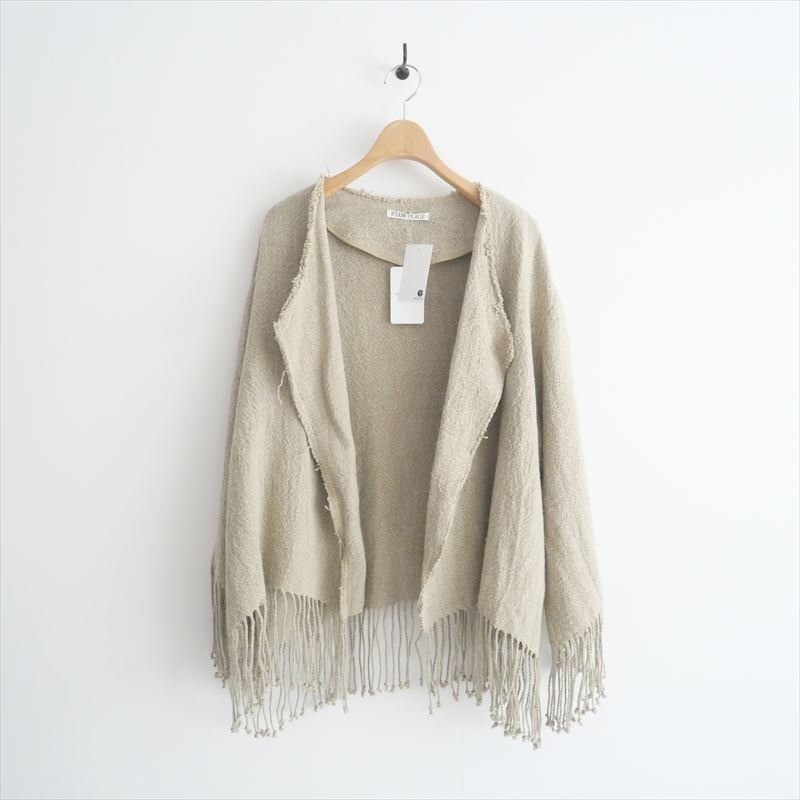 2024 / 未使用 / R'IAM / Plage リアムプラージュ / リネンフリンジジャケット 36 / 24010922603010 / 2407-0625拍卖