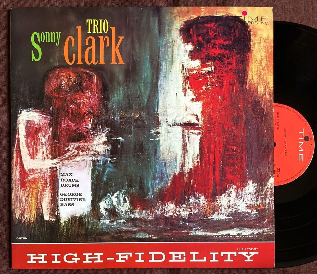 ソニー・クラーク/PIANO TRIO/ピアノ・トリオ/マックス・ローチ/ジョージ・デュヴィヴィエ/TIME/タイム・レーベル/ビバップ・ピアノ/BEBOP拍卖