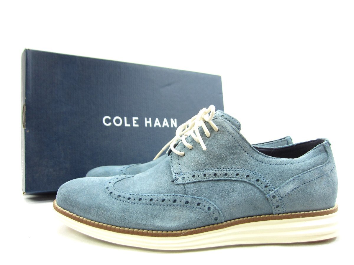 COLE HAAN コール ハーン オリジナルグランド ショートウィング C31448 SIZE:9.5 27.0cm メンズ シューズ 靴 □UT12139拍卖