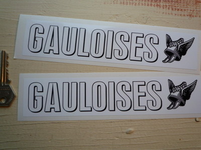 Gauloises ゴロワーズ 200 × 42mm 車 バイク ステッカー デカール 送料無料拍卖