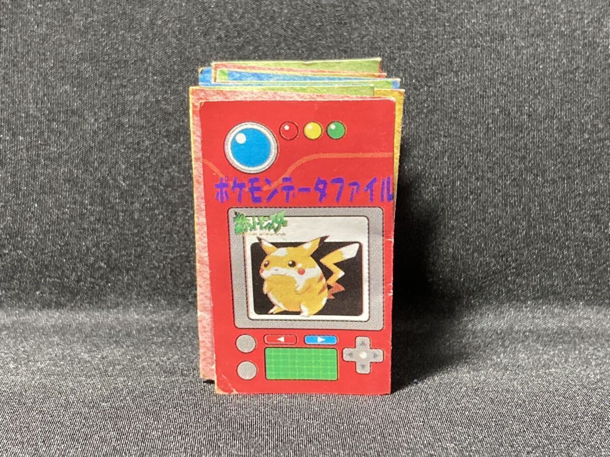 ポケモン データ ファイル 図鑑 ミニ 冊子 ピカチュウ 表紙 TOMY チェックリスト Pokemon Data File Picture Book Mini TOMY Checklist拍卖