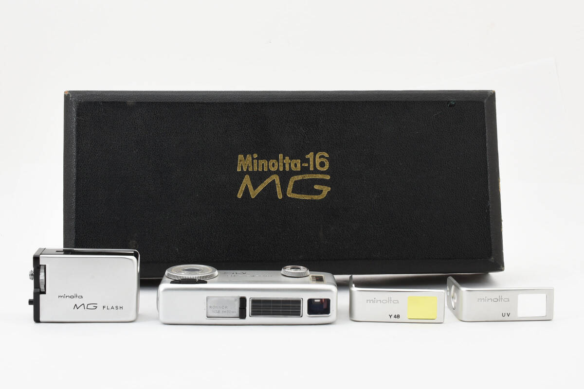 【完動品】Minolta-16 MG Rokker 20mm 2.8 ミノルタ フィルムカメラ 豆カメラ ミニカメラ #294拍卖