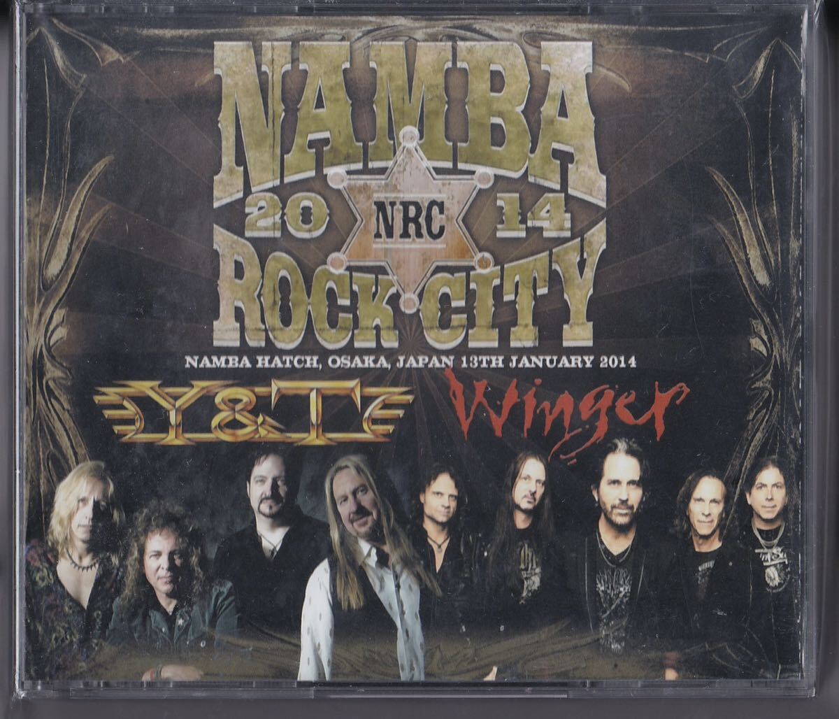 【大阪 なんばHatch】 WINGER / Y&T NAMBA ROCK CITY 2014 (4CD) ウィンガー拍卖
