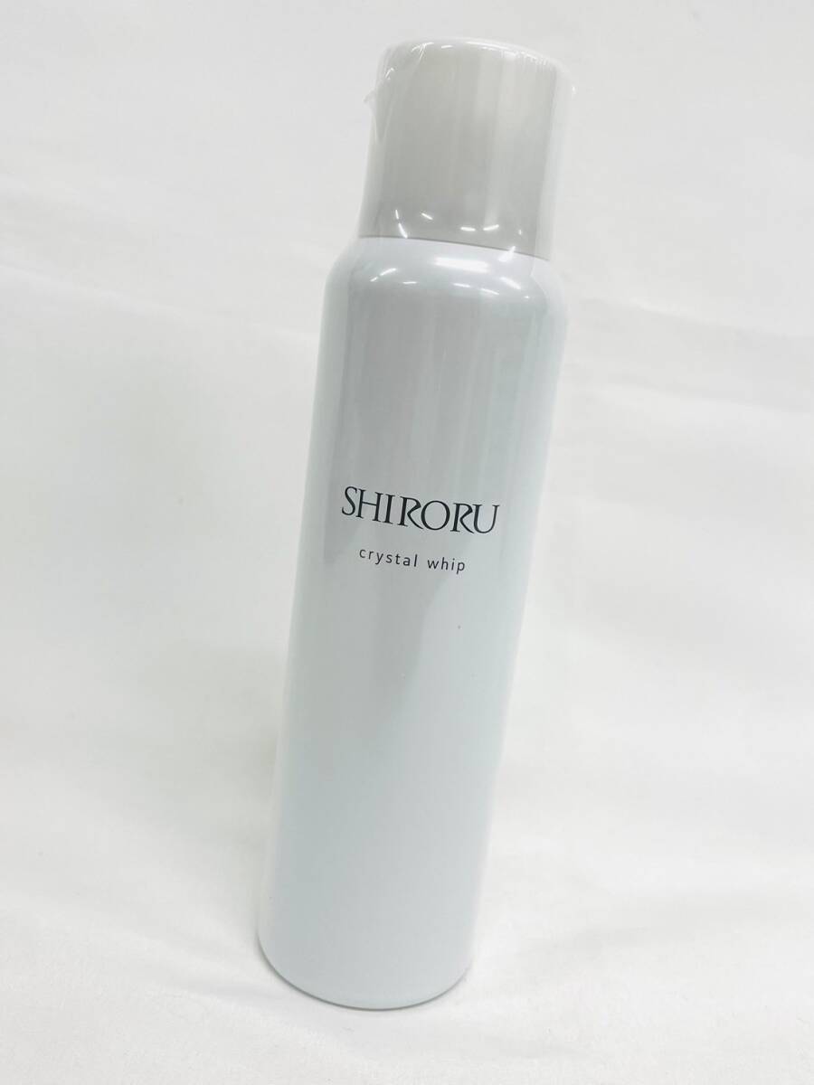 H1194*1.5 未開封 SHIRORU シロル クリスタルホイップ 洗顔料 120g 泡洗顔 炭酸泡洗顔 毛穴 くすみ スキンケア 拍卖