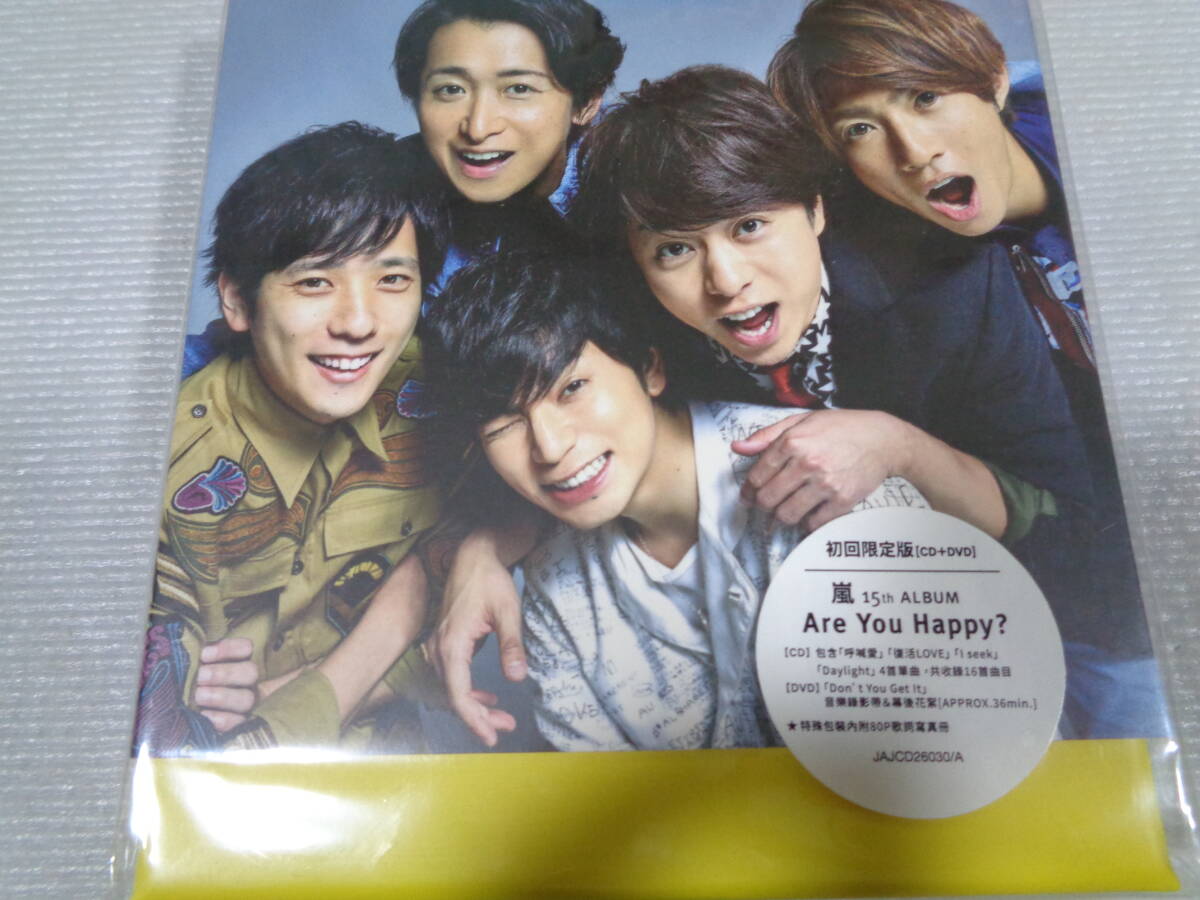 嵐 Are You Happy?  (初回限定盤) 台湾版拍卖