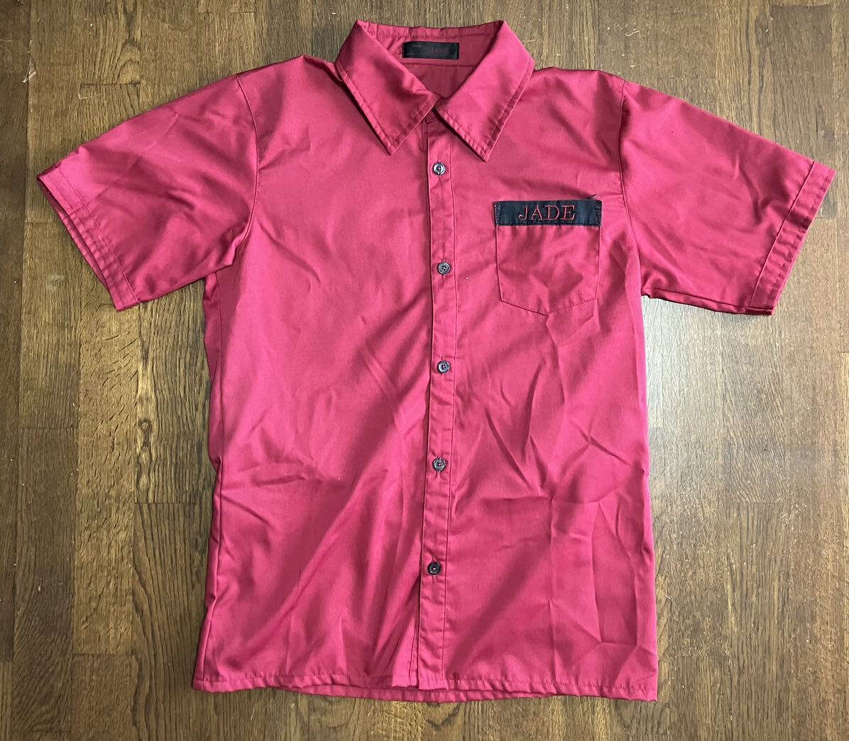 Setel en JADE New Street ヘッドホン スカル刺繍ボーリングシャツ拍卖