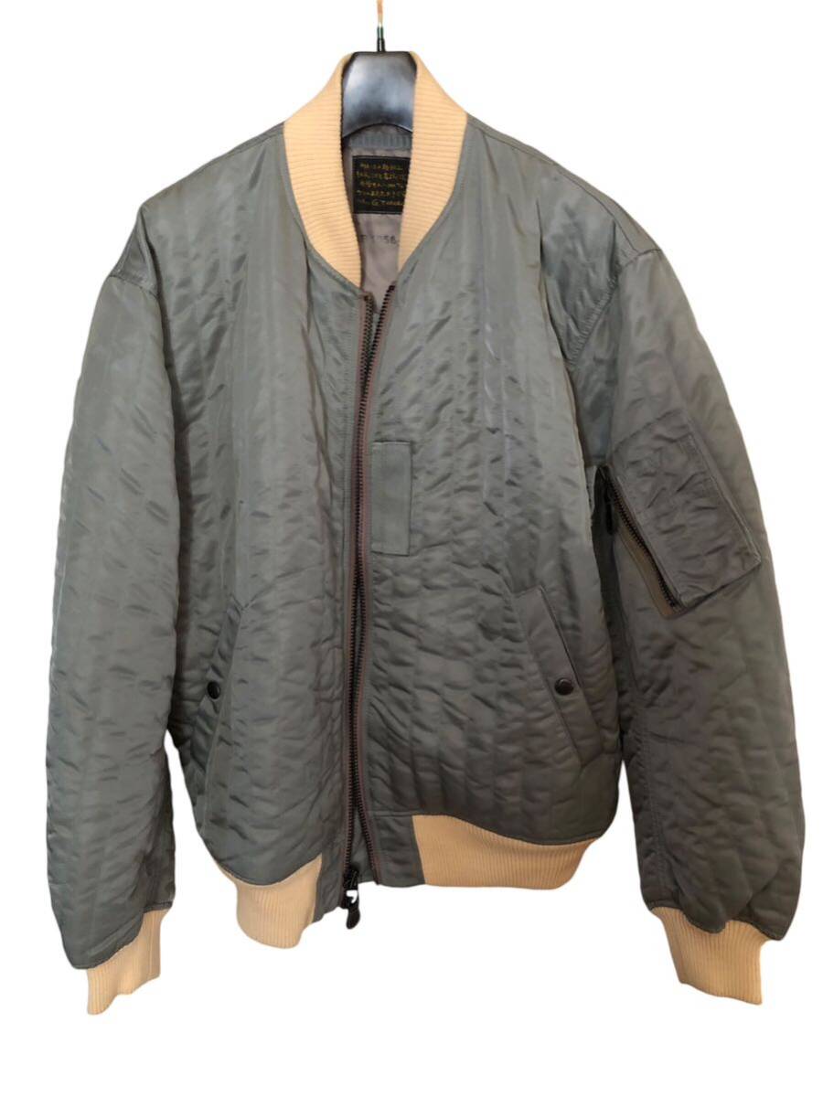 USED 所ジャン キルティング MAー1 所ジョージ 世田谷ベース グランドクルー 40サイズ Lサイズ拍卖