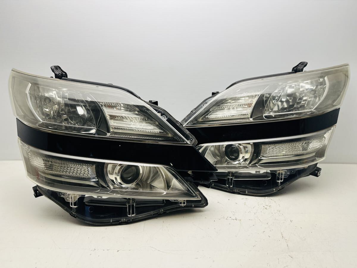 ★当日発送★動作品★20系 ヴェルファイア GGH20W/GGH25W/ANH20W/ANH25W 純正 HIDヘッドライト左右セット ICHIKOH 58-23 刻印 5 (E191)拍卖