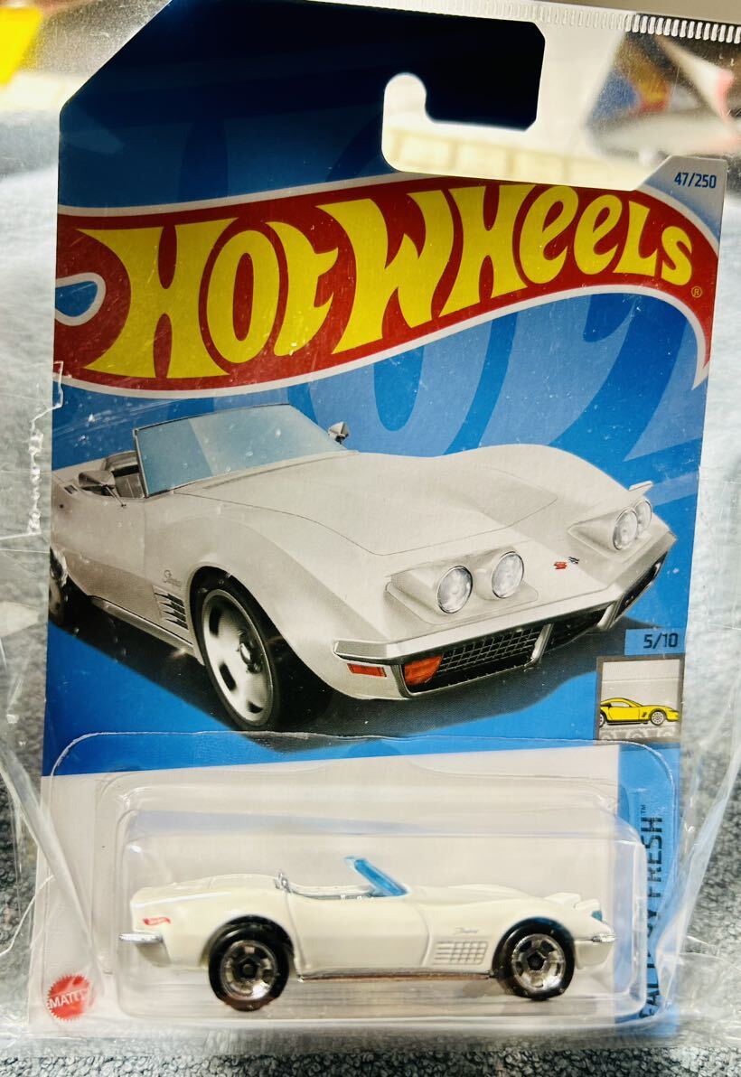 ホットウィール '72スティングレイ コンバーチブル ホワイト FACTORY FRESH Hot Wheels コルベット シボレー STINGRAY CONVERTIBLE拍卖