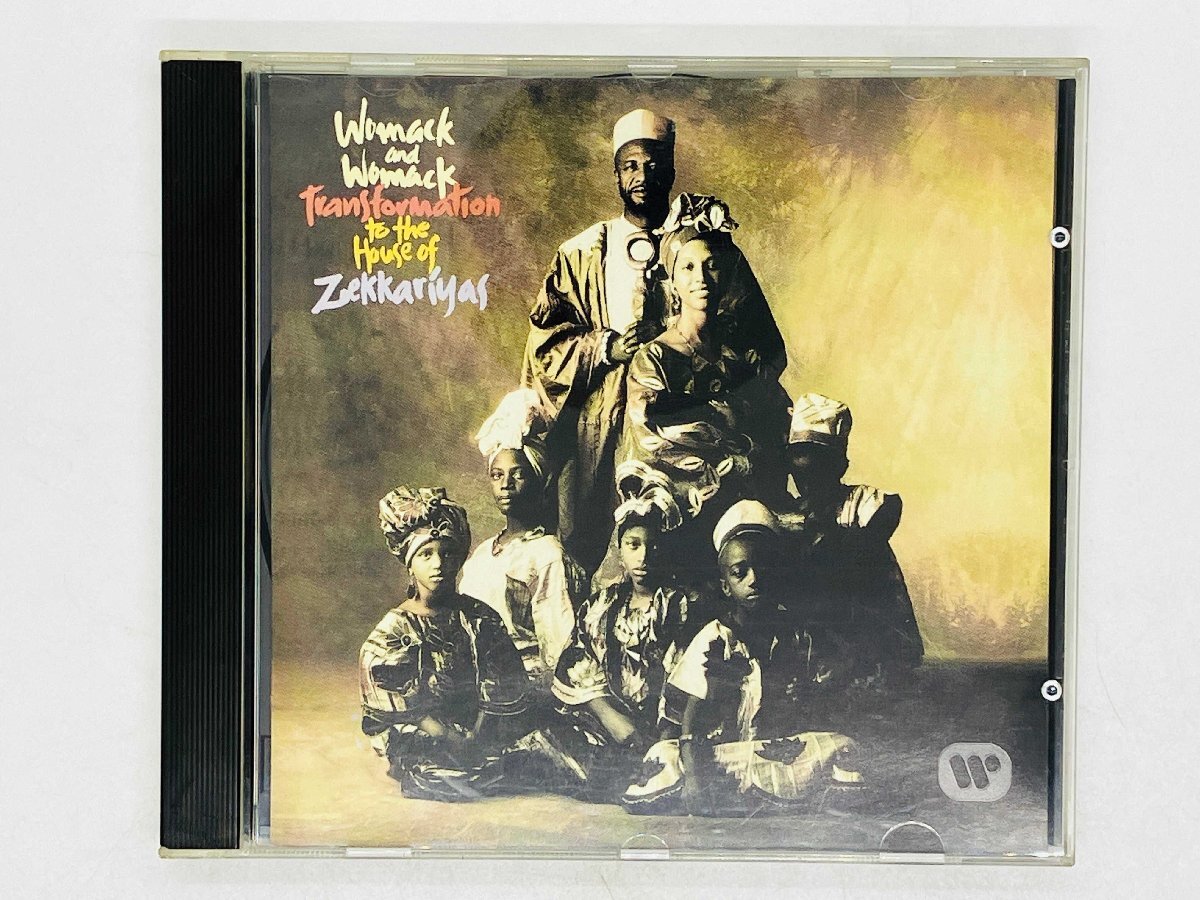 即決CD WOMACK AND WOMACK / TRANSFORMATION TO THE HOUSE OF ZEKKARIYAS / ウーマック & ウーマック 9362-45075-2 L04拍卖