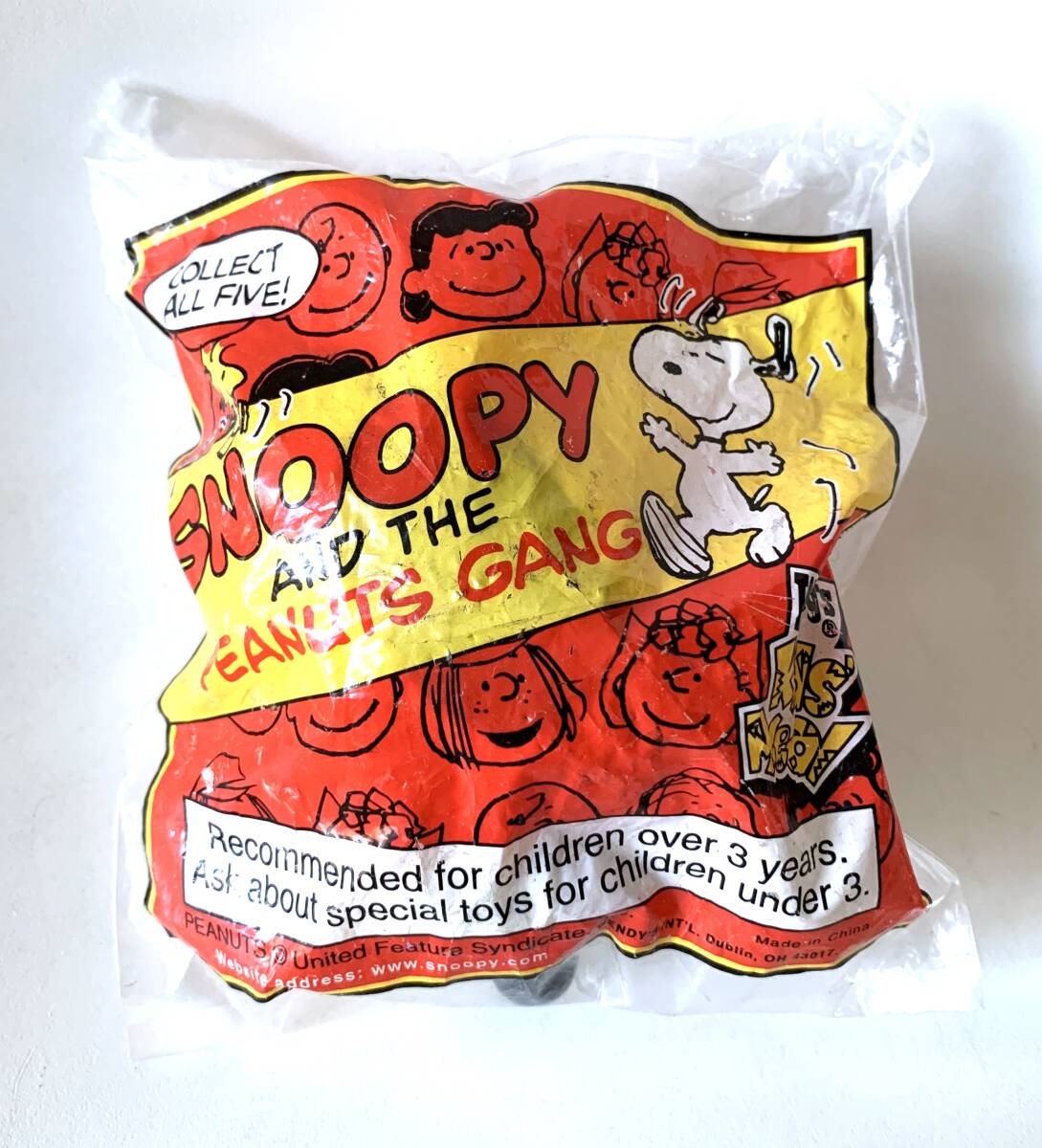 ◆ビンテージ Wendy's Snoopy フィギュア 人形 スヌーピー ウェンディーズ ミールトイ 生産終了品拍卖
