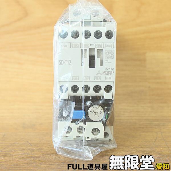 未使用)三菱電機/MITSUBISHI MSOD-T12 200V 1.7A DC24V 非可逆電磁開閉器 サーマルリレー拍卖