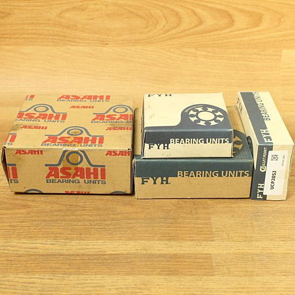 未使用)旭精工・FYH UCF205J UCP205J UCF208J UCF208 ベアリングユニット拍卖
