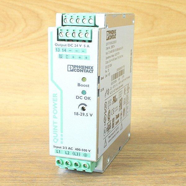 未使用)Phoenix Contact QUINT-PS/3AC/24DC/5 パワーサプライ拍卖