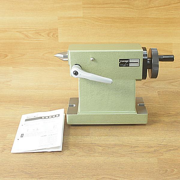 未使用)YUKIWA/ユキワ TSB-210 手動式テールストック 芯高210mm 芯押し台拍卖