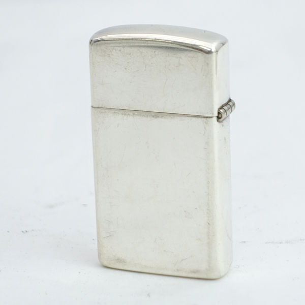 ★ ジッポ オイルライター スリム STERLING スターリング 1993年製 (0220500406)拍卖