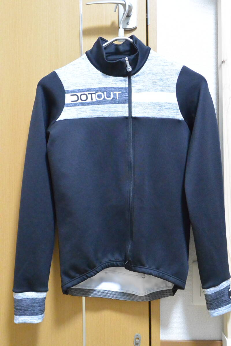 【中古】DOTOUT ドットアウト 長袖ジャージ/ブラック・グレー/Mサイズ/拍卖