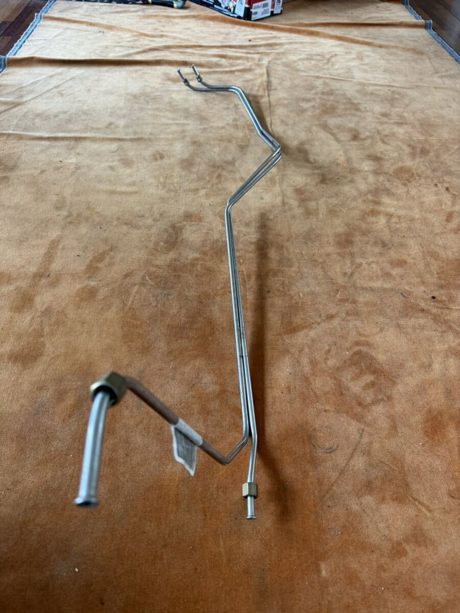 58-64 インパラ アルミパワーグライド ATステンレスオイルクーラーライン。ミッションオイルクーラーライン シボレー ベルエアエルカミ拍卖