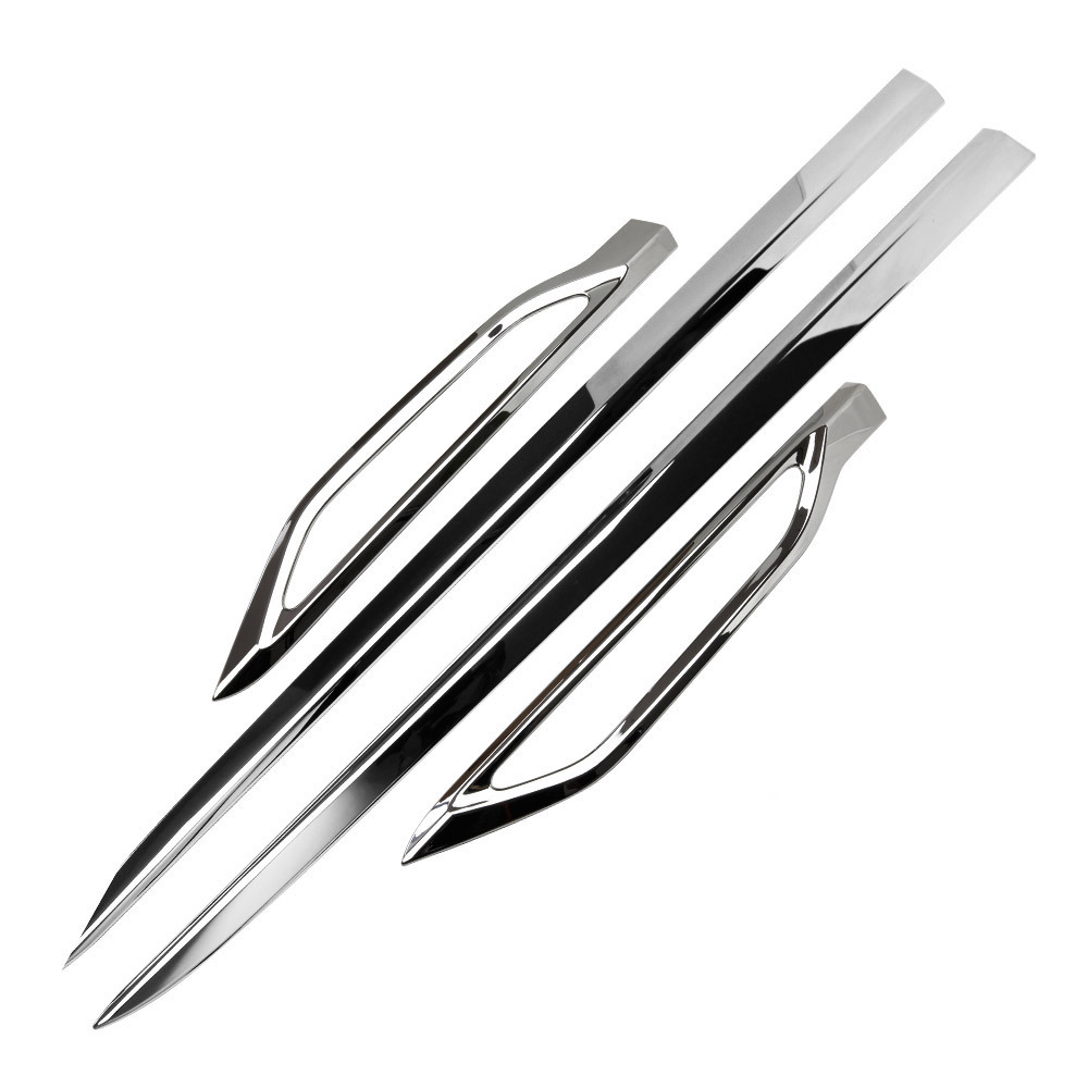 ヤリスクロス サイドドア ガーニッシュ ドアモール 外装パーツ カスタム エアロ ハイブリッド ドレスアップ 4PCS@拍卖