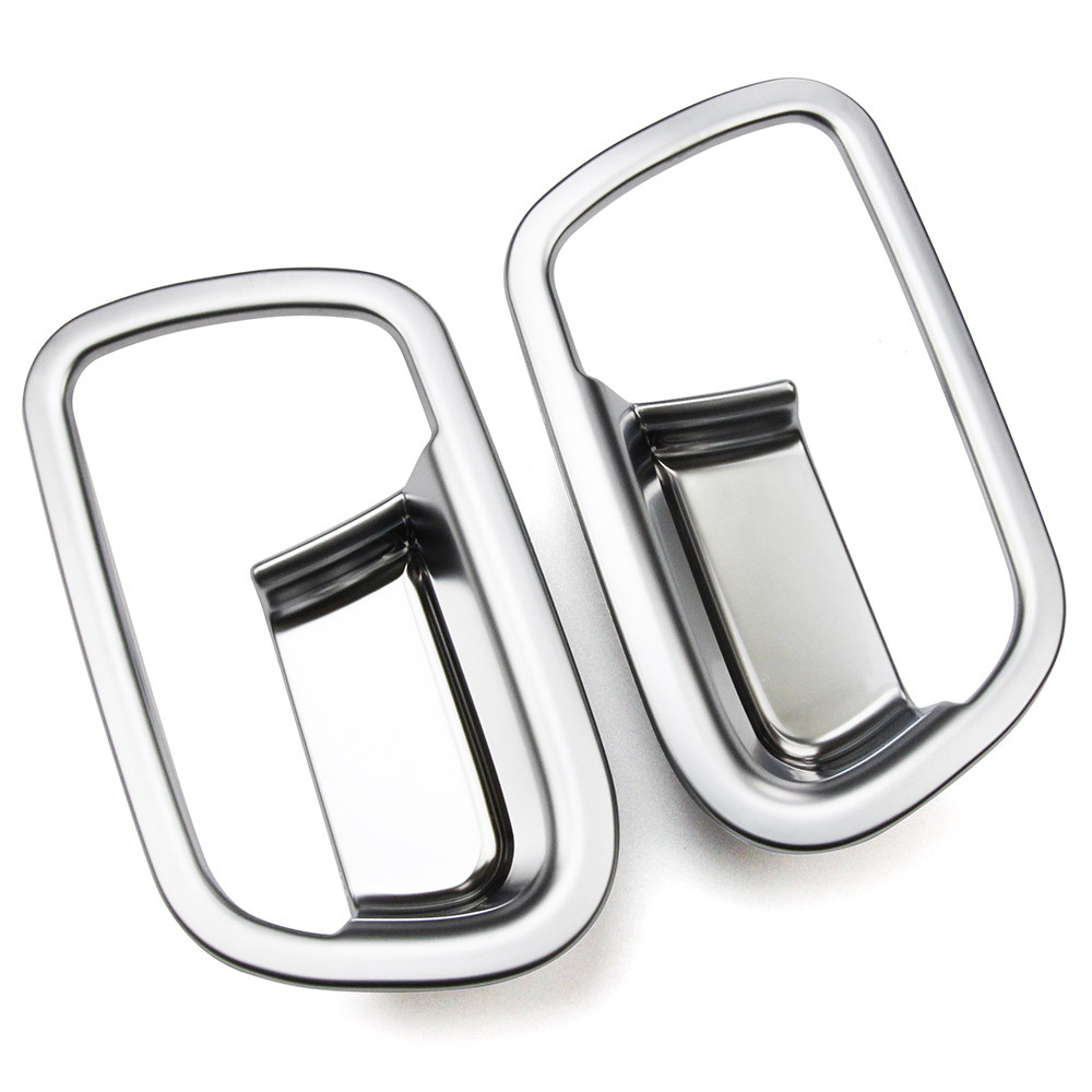 トヨタ 新型 シエンタ 10系 専用 一列目インナドアハンドルプロテクター ガーニッシュ サテンシルバー 2P@拍卖