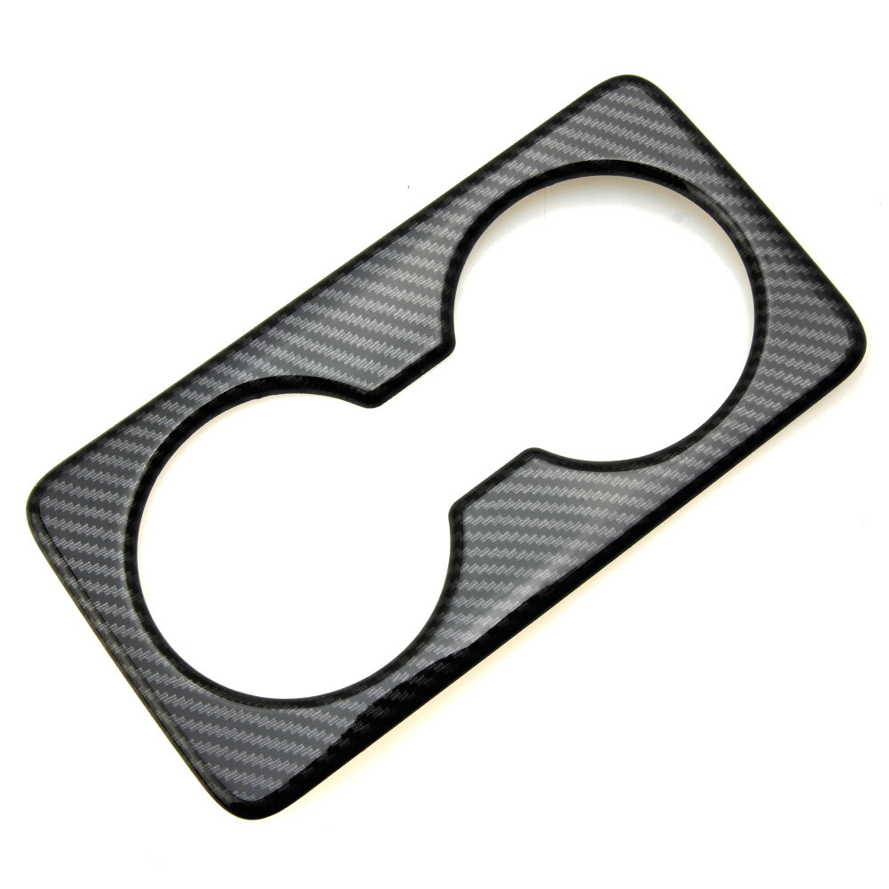 マツダ CX-30 DM系 リア カップホルダーパネル インテリア ガーニッシュ センターコンソール カバー 内装 カーボン調 1P@拍卖