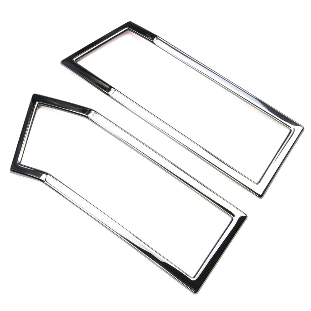 三菱 新型 デリカ D:5 リア リフレクターガーニッシュ 外装パーツ アクセサリー メッキ仕上げ@拍卖