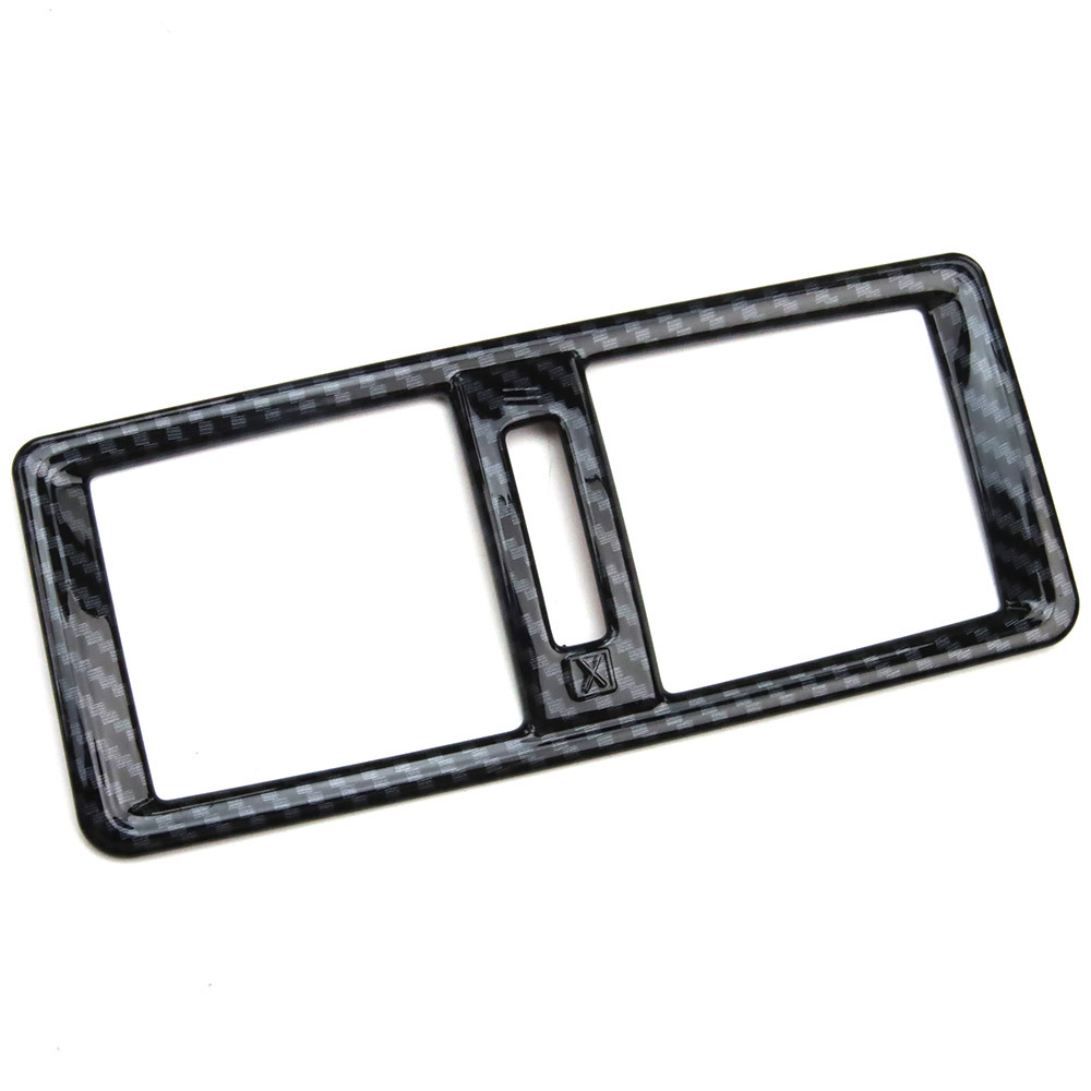 アウトランダー PHEV GN0W リア エアコン吹出し口ガーニッシュ インテリアパネル カーボン調@拍卖