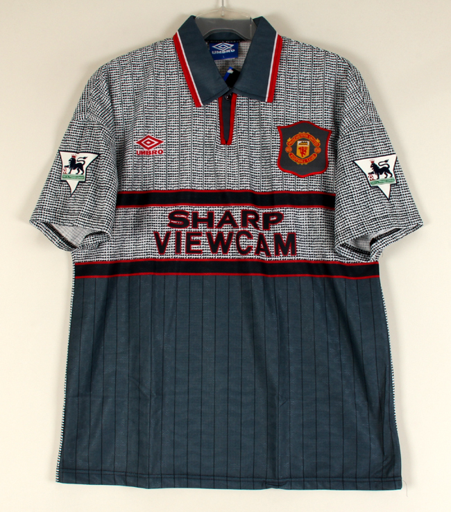 95-96マンチェスターユナイテッド(A)#7 ベッカム 半袖 プレミアリーグ仕様 M拍卖